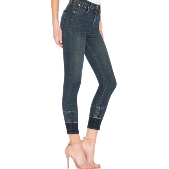 Tie die crop Rag & Bone jeans - Picture 1 of 9